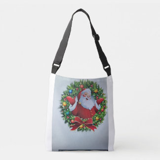 Sac Ajustable Christmas Wreath Shopping bag