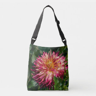 Sac Ajustable Chrysanthème Floral Rose et Jaune