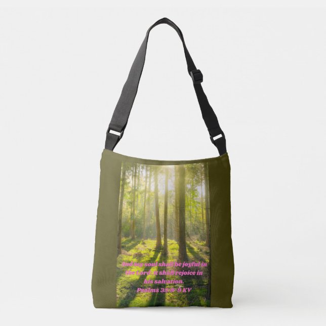 Sac Ajustable Citation chrétienne (Devant)