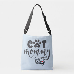 Sac Ajustable Citation mignonne "maman de chat "