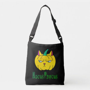 Sac Ajustable Citrouille de chat roux Halloween hocus pawcus mag