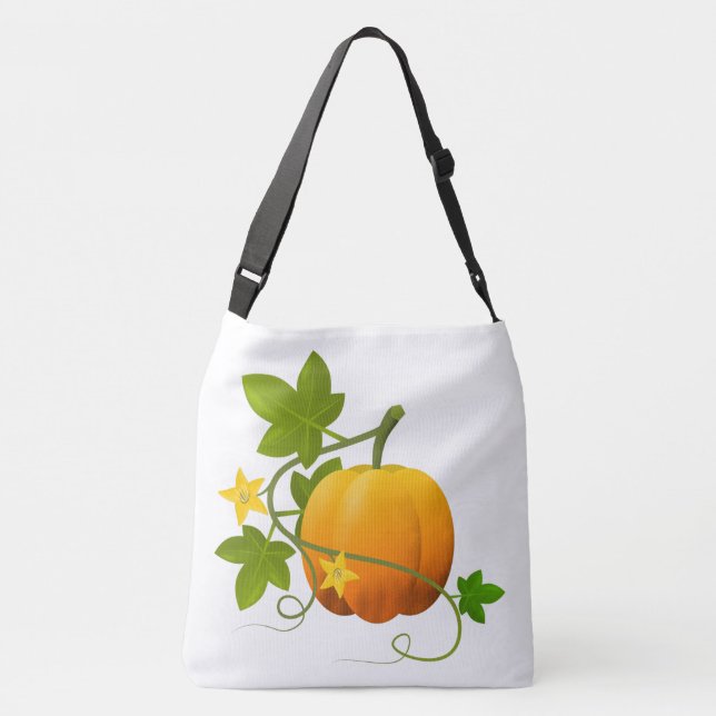 Sac Ajustable Citrouille noir et blanc (Dos)