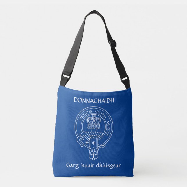 Sac Ajustable Clan Donnachaidh (Robertson) Crest & War Cry (Devant)