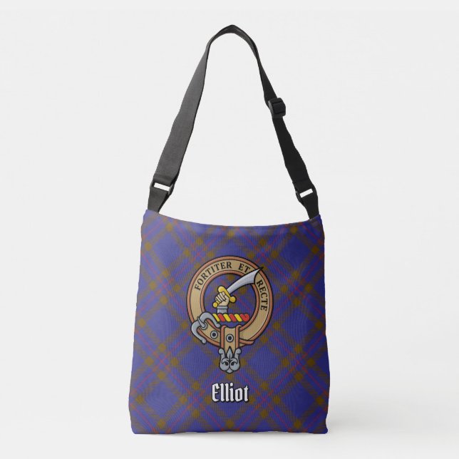 Sac Ajustable Clan Elliot Tartan moderne (Devant)
