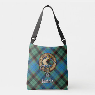 Sac Ajustable Clan Guthrie Crest sur Tartan