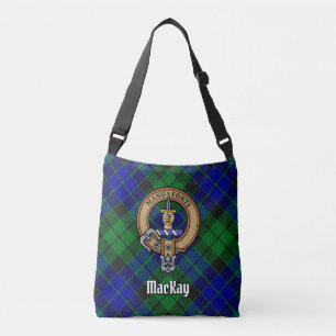 Sac Ajustable Clan MacKay Crest sur Tartan