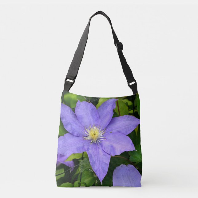 Sac Ajustable Clématite Fleur Violette (Devant)