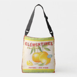 Sac Ajustable Cléménites vintages français frais