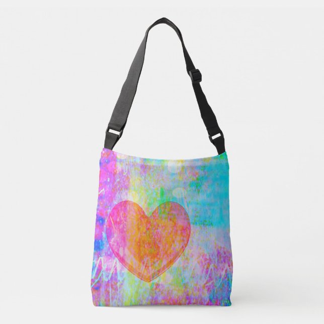 Sac Ajustable Coeur Boho (Devant)