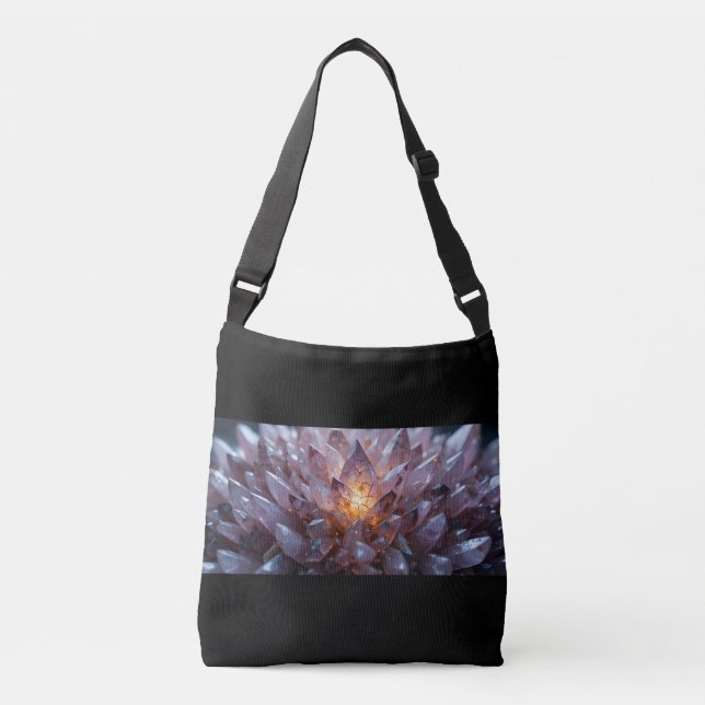 Sac Ajustable Coeur cristal radiant (Devant)