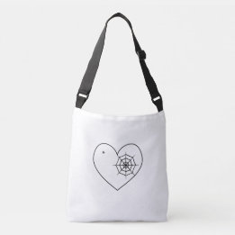 Sac Ajustable Coeur - Noir - Emo - Fourre-tout
