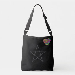 Sac Ajustable Coeur - Noir - Emo - Fourre-tout