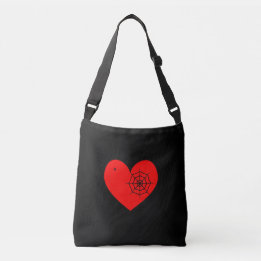 Sac Ajustable Coeur - Noir - Emo - Fourre-tout