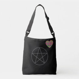 Sac Ajustable Coeur - Noir - Emo - Fourre-tout