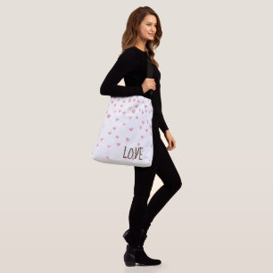Sac Ajustable Coeurs d'amour stylé rose mignon