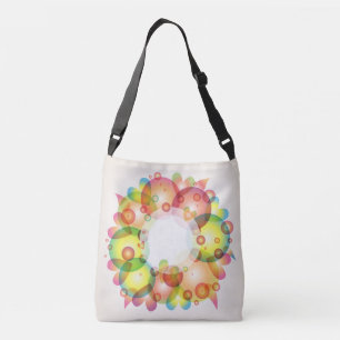 Sac Ajustable Coeurs pastel romantique et formes abstraites desi