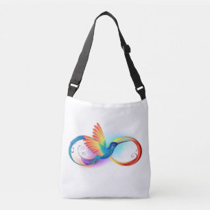 Sac Ajustable Colibri arc-en-ciel avec symbole Infinity