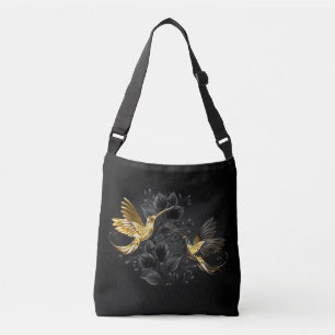 Sac Ajustable Colibri noir et or