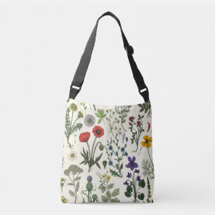 Sac Ajustable Collage de fleurs sauvages