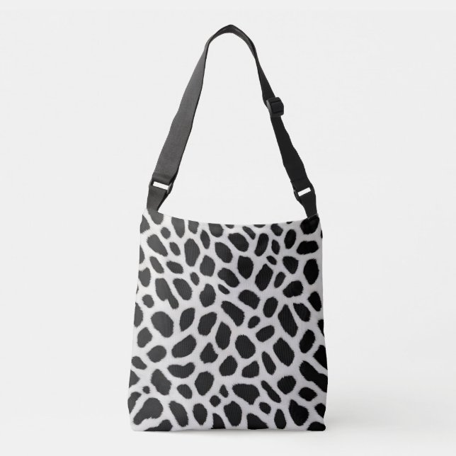 Sac Ajustable Collection élégante Leopard blanc tendance de luxe (Devant)