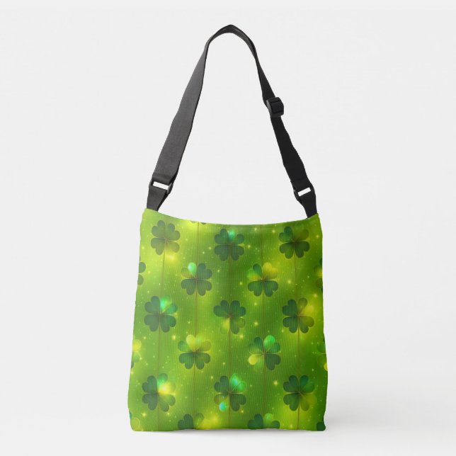Sac Ajustable Collection verdoyante St Patrick's Day Clover (Devant)