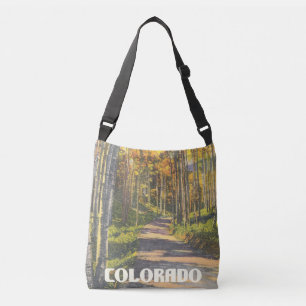Sac Ajustable Colorado Aspen Trees Scène Vintage