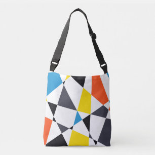 Sac Ajustable Coloré, cool, tendance, formes géométriques modern