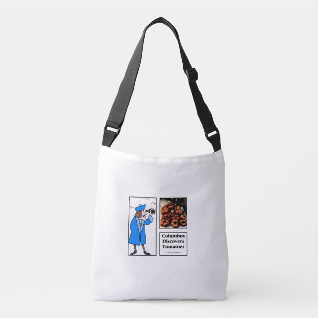 Sac Ajustable Columbus découvre des tomates (Devant)