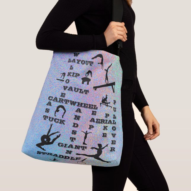 Sac Ajustable Compétences en gymnastique des filles Mots-croisés (De près)