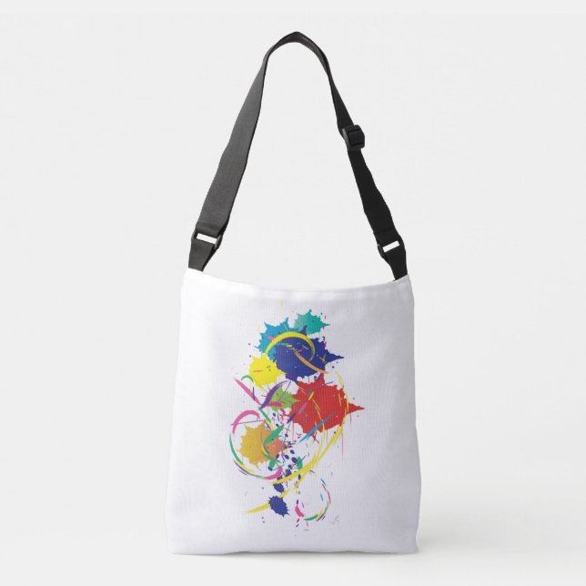 Sac Ajustable Conception Abstraite de la peinture Cool moderne (Devant)