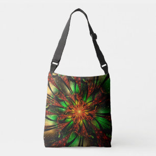 Sac Ajustable Conception Abstraite des fleurs fractales.