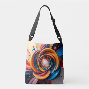 Sac Ajustable Conception colorée abstraite tourbillonnante