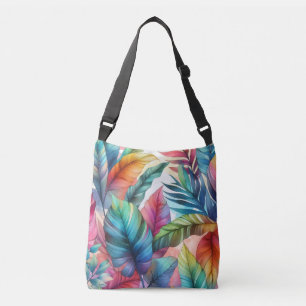 Sac Ajustable Conception couleur Feuille Tropical Aquarelle