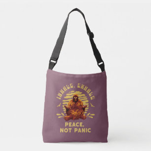 Sac Ajustable Conception de méditation Bigfoot Paix Pas de Paniq