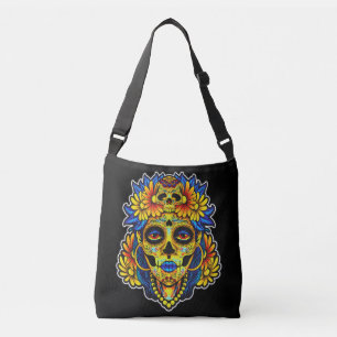 Sac Ajustable Conception d'illustration de crâne en sucre artist