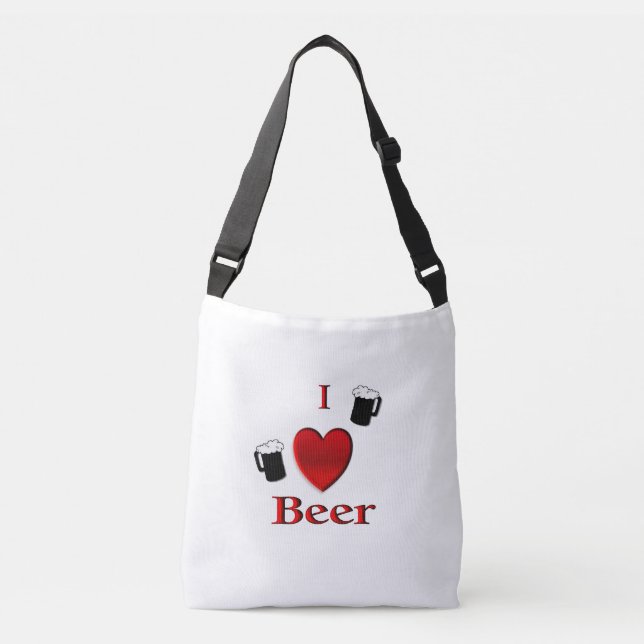 Sac Ajustable Conception J'adore Bière (Devant)