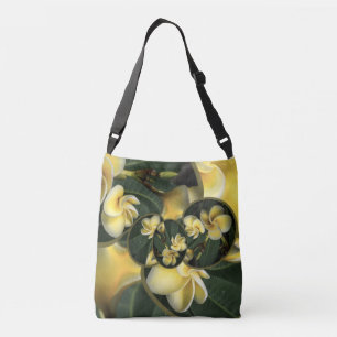 Sac Ajustable Conception tropicale de Frangipani au-dessus de