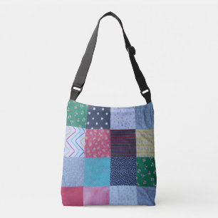 Sac Ajustable conception vintage de tissu de patchwork colorée