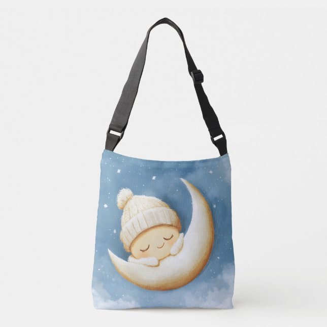 Sac Ajustable Cosy Knit Nap Creson Moon (Devant)