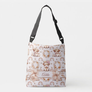 Sac Ajustable Couche pour Nursery Boho Rêveuse Vache des Highlan