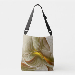 Sac Ajustable Couleurs de métaux précieux, art fractal abstrait