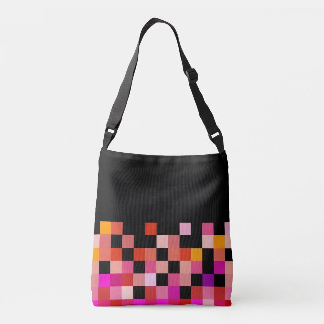 Sac Ajustable Couleurs vives, beau design graphique (Dos)