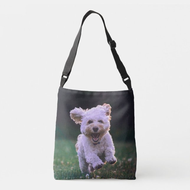 Sac Ajustable Coup de chien blanc (Dos)