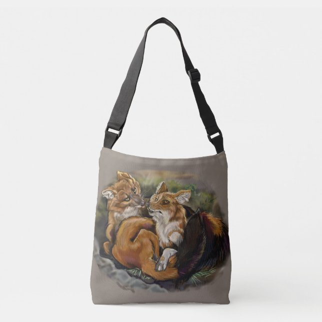 Sac Ajustable Couple de câlin (Devant)