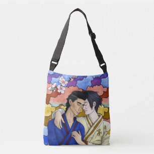 Sac Ajustable Couple Gay Dans Le Style De L'Art Japonais Ukiyo-e