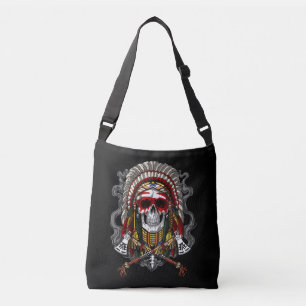 Sac Ajustable Crâne amérindien en chef