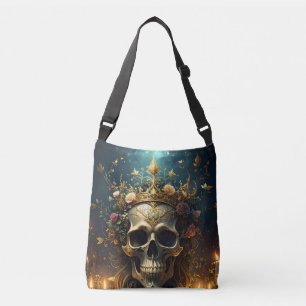 Sac Ajustable Crâne de la forêt foncée Fourre-tout