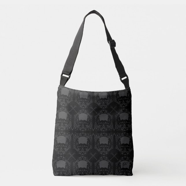 Sac Ajustable crâne Motif floral (Devant)
