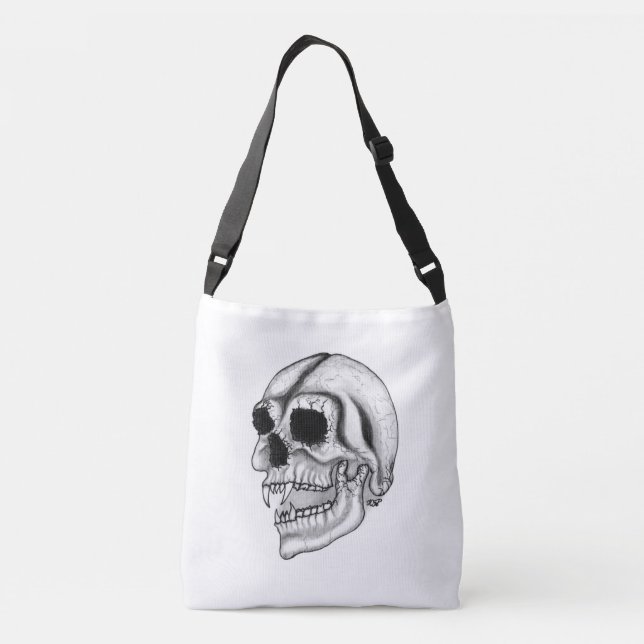 Sac Ajustable Crâne Vampire (Dos)