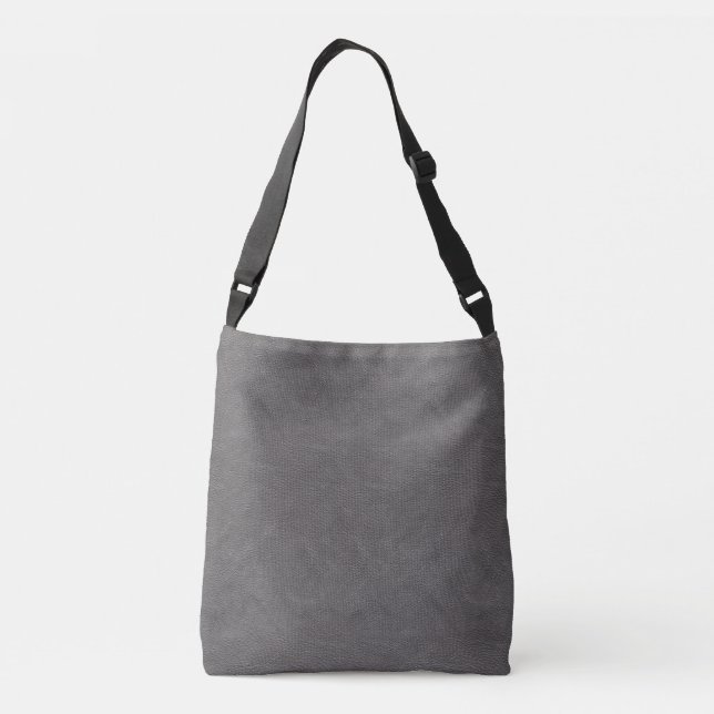 Sac Ajustable Cuir gris Faux (Dos)